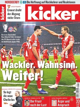 Zeitschrift Kicker Sportmagazin Abo