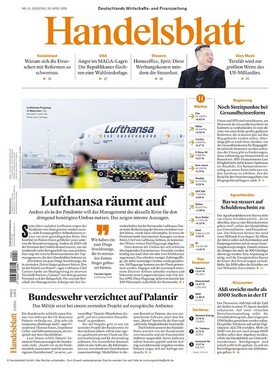 Zeitschrift Handelsblatt Abo