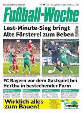 Zeitschrift Fussballwoche Abo