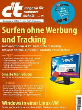 Zeitschrift c’t magazin für Computertechnik Abo