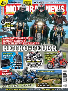 Zeitschrift Motorrad News Abo
