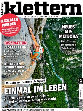Zeitschrift Klettern Abo