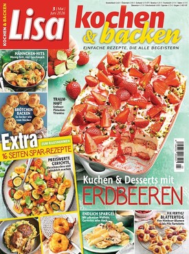 Zeitschrift Lisa Kochen & Backen Abo