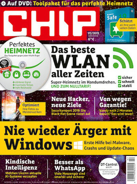 Zeitschrift Chip mit DVD Abo