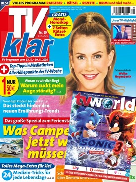 Zeitschrift TV Klar TV world Abo
