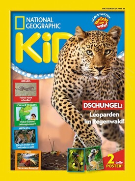 Zeitschrift National Geographic Kids mit CD Abo