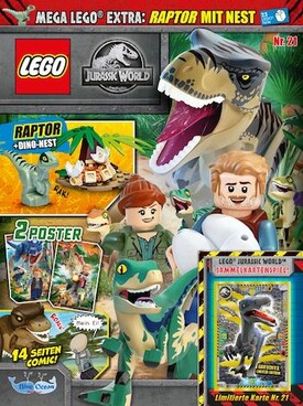 Zeitschrift Lego Jurassic World Abo
