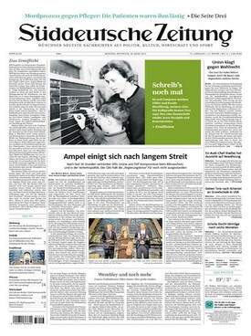Zeitschrift Süddeutsche Zeitung (Bayern) Studenten Abo