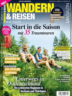 Zeitschrift Wandern & Reisen Abo
