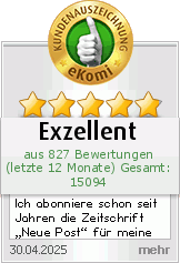 Rundum perfekter Service!