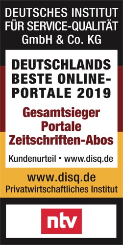 Gesamtsieger Portale Zeitschriften Abos 2019