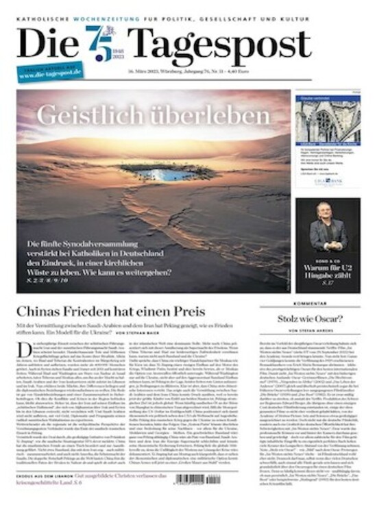 Die Tagespost-Prämienabo Titelbild