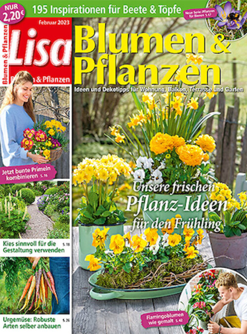 Lisa Blumen Pflanzen Abo Hier Gunstig Und Sicher Abonnieren