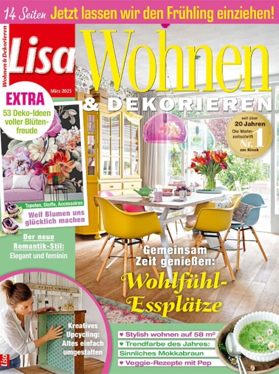 Lisa Wohnen Dekorieren Abo Hier Gunstig Und Sicher Abonnieren