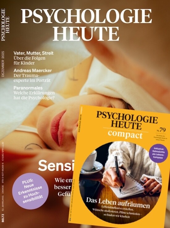 2 Riviste PSYCHOLOGIE HEUTE Compact Heft 58 E 59 Del 2019 (Mai Lette)