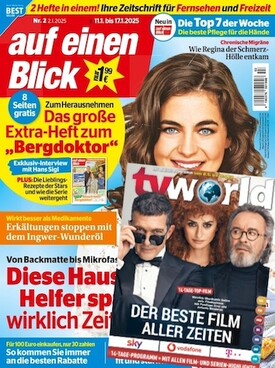 Zeitschrift Auf einen Blick (mit TV World) Abo