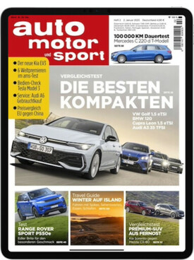 Zeitschrift Auto Motor und Sport E-Paper Abo