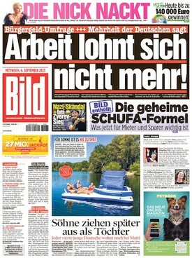 Zeitschrift Bild Abo