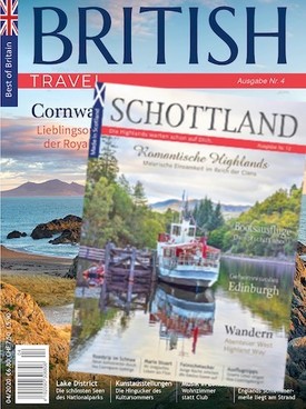 Zeitschrift British Travel + Schottland Magazin Abo