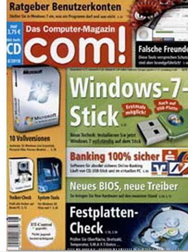 Zeitschrift Com! mit CD Abo
