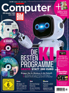 Zeitschrift Computer Bild mit DVD Abo
