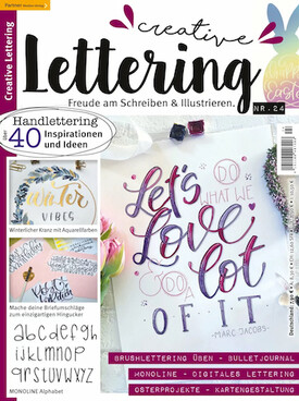 Zeitschrift Creative Lettering Abo