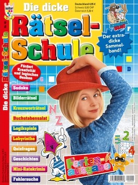 Zeitschrift Die dicke Rätselschule Abo