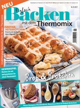 Zeitschrift Einfach Backen mit dem Thermomix Abo