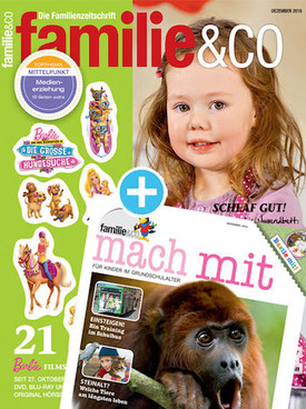 Zeitschrift Familie & Co + mach mit Abo