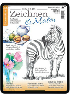 Zeitschrift Freude am Zeichnen & Malen Digital Abo