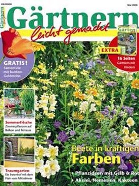 Zeitschrift Gärtnern leicht gemacht Abo