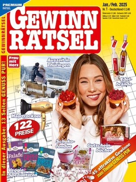 Zeitschrift Gewinnrätsel Abo