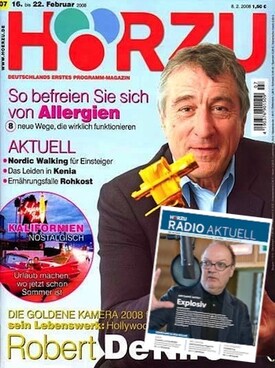 Zeitschrift HÖRZU mit Radio Aktuell Abo