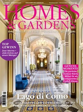 Zeitschrift Homes & Gardens Abo