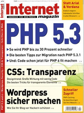 Zeitschrift internet Magazin Abo