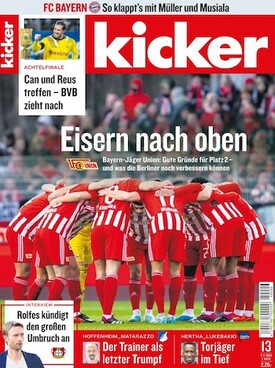 Zeitschrift kicker Sportmagazin Abo