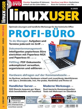Zeitschrift LinuxUser DVD Abo