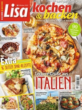 Zeitschrift Lisa Kochen & Backen Abo