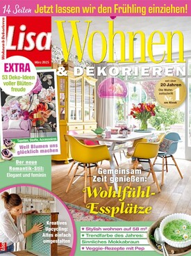 Zeitschrift Lisa Wohnen & Dekorieren Abo