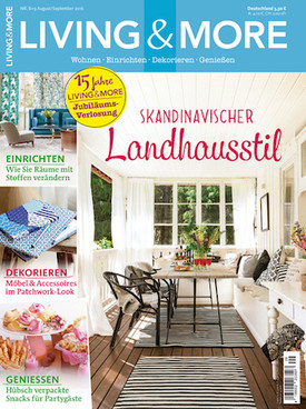 Zeitschrift Living & More Abo