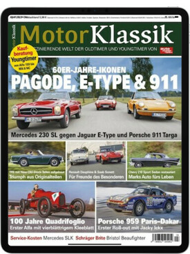 Zeitschrift Motor Klassik E-Paper Abo