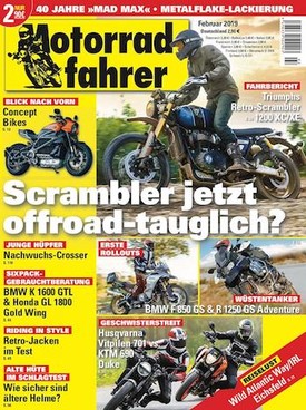 Zeitschrift Motorradfahrer Abo