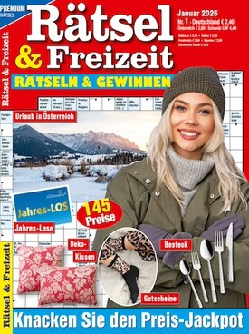 Zeitschrift Rätsel & Freizeit Abo