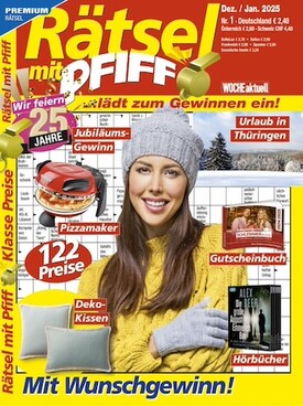 Zeitschrift Rätsel mit Pfiff Abo
