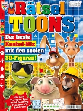 Zeitschrift Rätsel Toons Abo