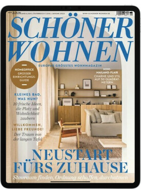 Zeitschrift Schöner Wohnen Digital E-Paper Abo