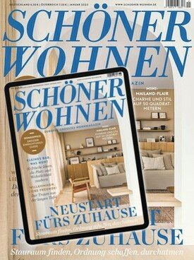 Zeitschrift Schöner Wohnen E-Kombi Abo