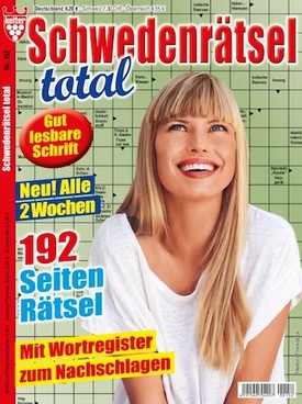 Zeitschrift Schwedenrätsel total Abo