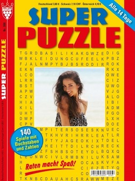 Zeitschrift Super Puzzle Abo
