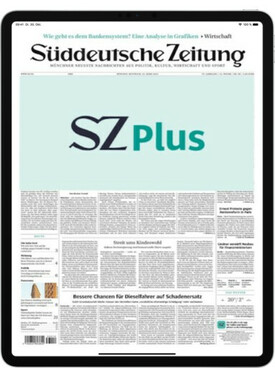 Zeitschrift SZ Plus Studenten Abo
